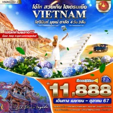 VSGN43:เวียดนามใต้ (โฮจิมินห์ มุยเน่ ดาลัด) 4 วัน