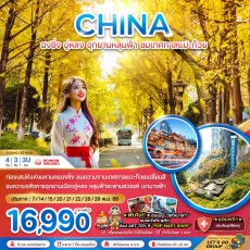 ZGCKG-25193U:ฉงชิ่ง อู่หลง อุทยานหลุมฟ้า ชมเทศกาลแปะก๊วย (ไม่ลงร้าน)