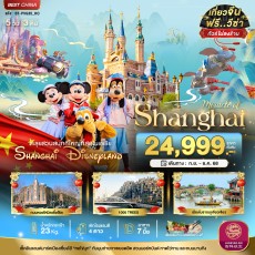 BT-PVG35_HO:เซี่ยงไฮ้ ดิสนีย์แลนด์ (ไม่ลงร้าน)