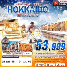 NYCTS52 :HOKKAIDO หิมะเต็มอิ่ม (เที่ยวเต็ม ปีใหม่) 5D3N